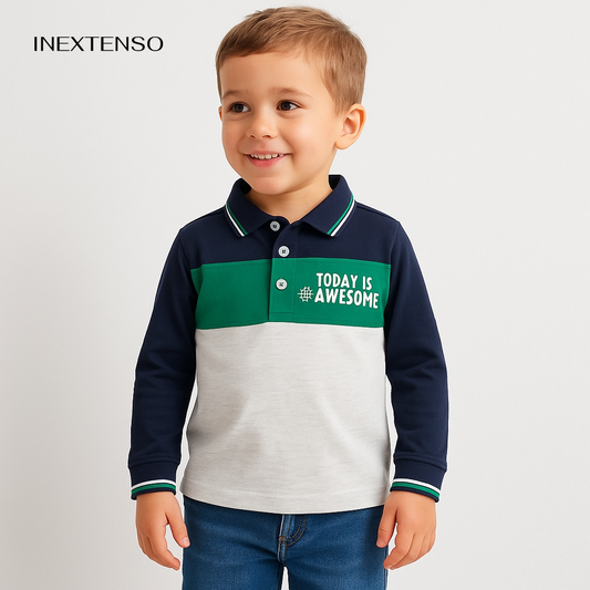AWESOME STRIPE POLO SHIRT