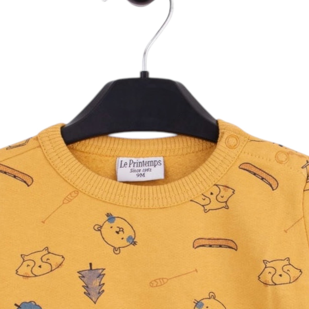 FOREST ALLOVER YELLOW SWEATSHIRT