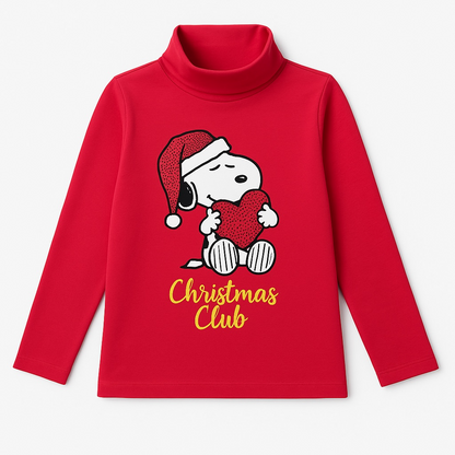 SNOOPY LOVE HIGH NECK SHIRT