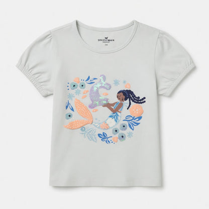 LIGHT CANTON MERMAID SEQUENCE T-SHIRT