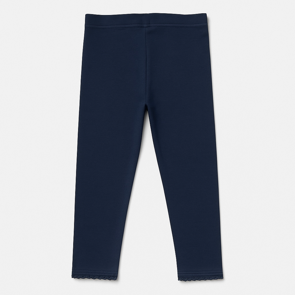 BLACK BOTTOM LACE STYLE LEGGING