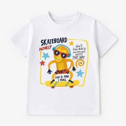 Skateboard Monkey T-shirt