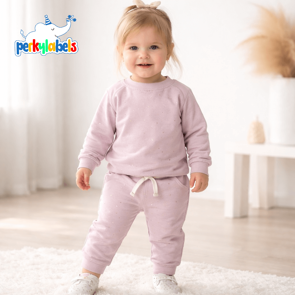 GLITTER STARS ALLOVER 2PC SET