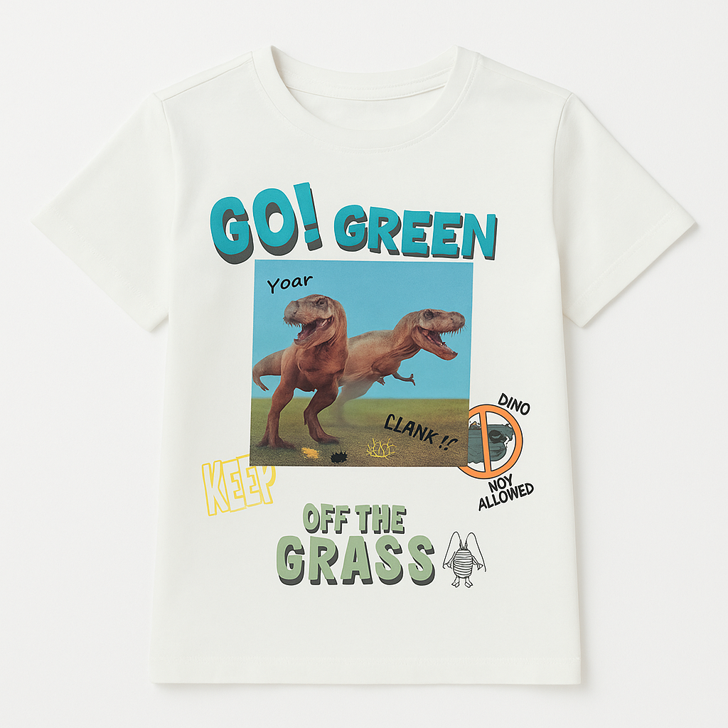 Go green 3D t-shirt