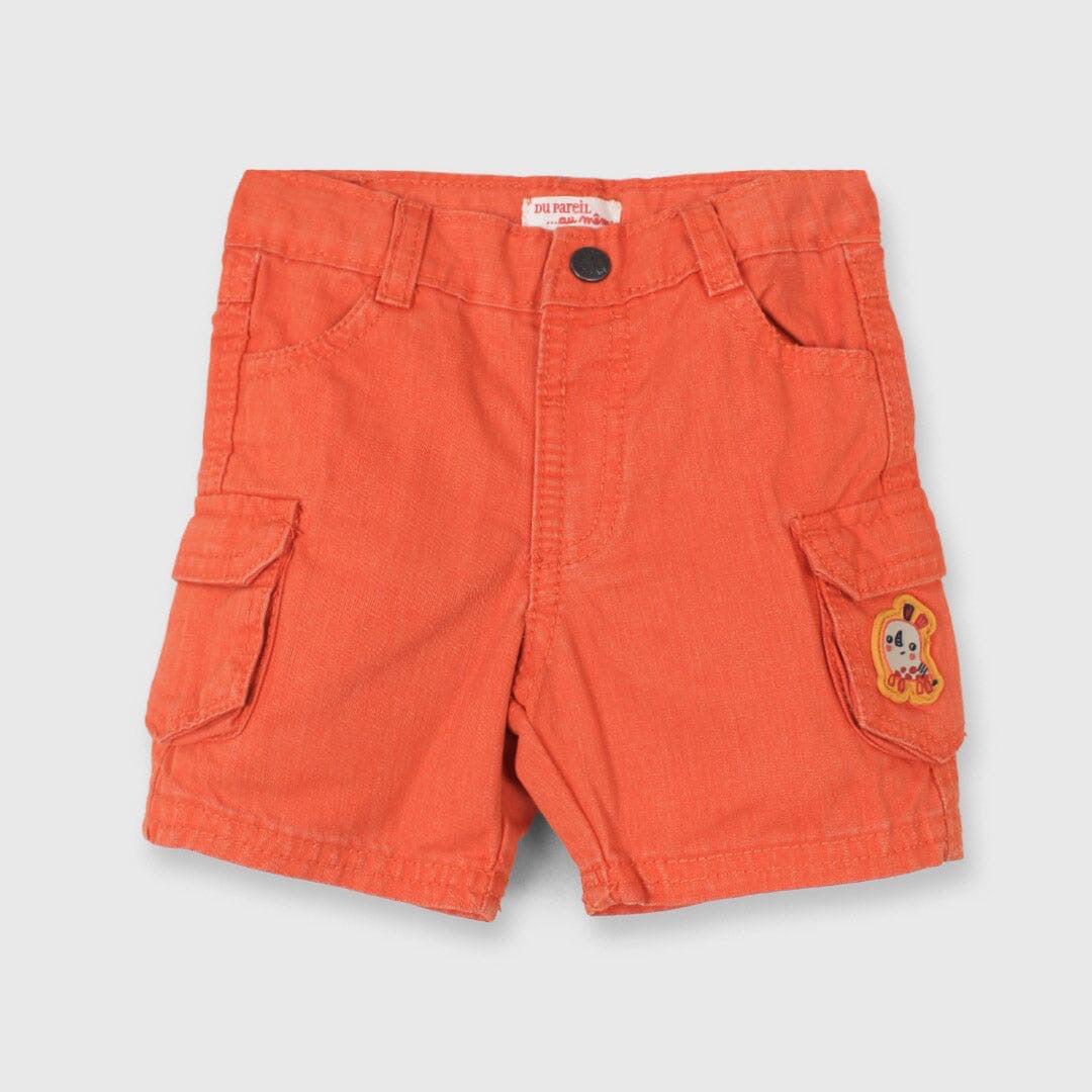 DP orange six pocket shorts