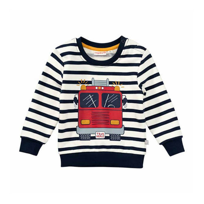 FIRE BRIGADE STRIPE SWEATSHIRT