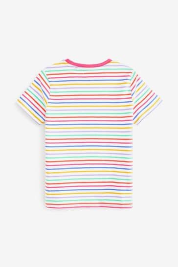 N multicolour stripe t-shirt