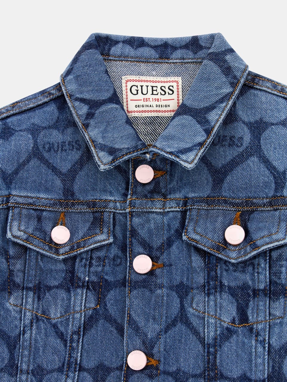 HEART FASHION DENIM JACKET