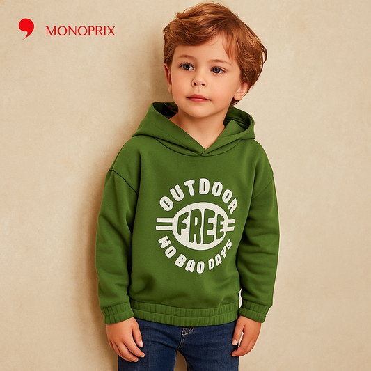 OUTDOOR GREEN HOODIE