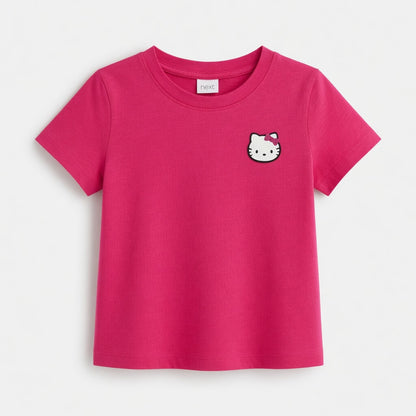 HELLO KITTY APPILQUE T-SHIRT