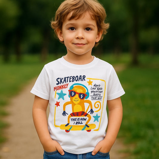 Skateboard Monkey T-shirt