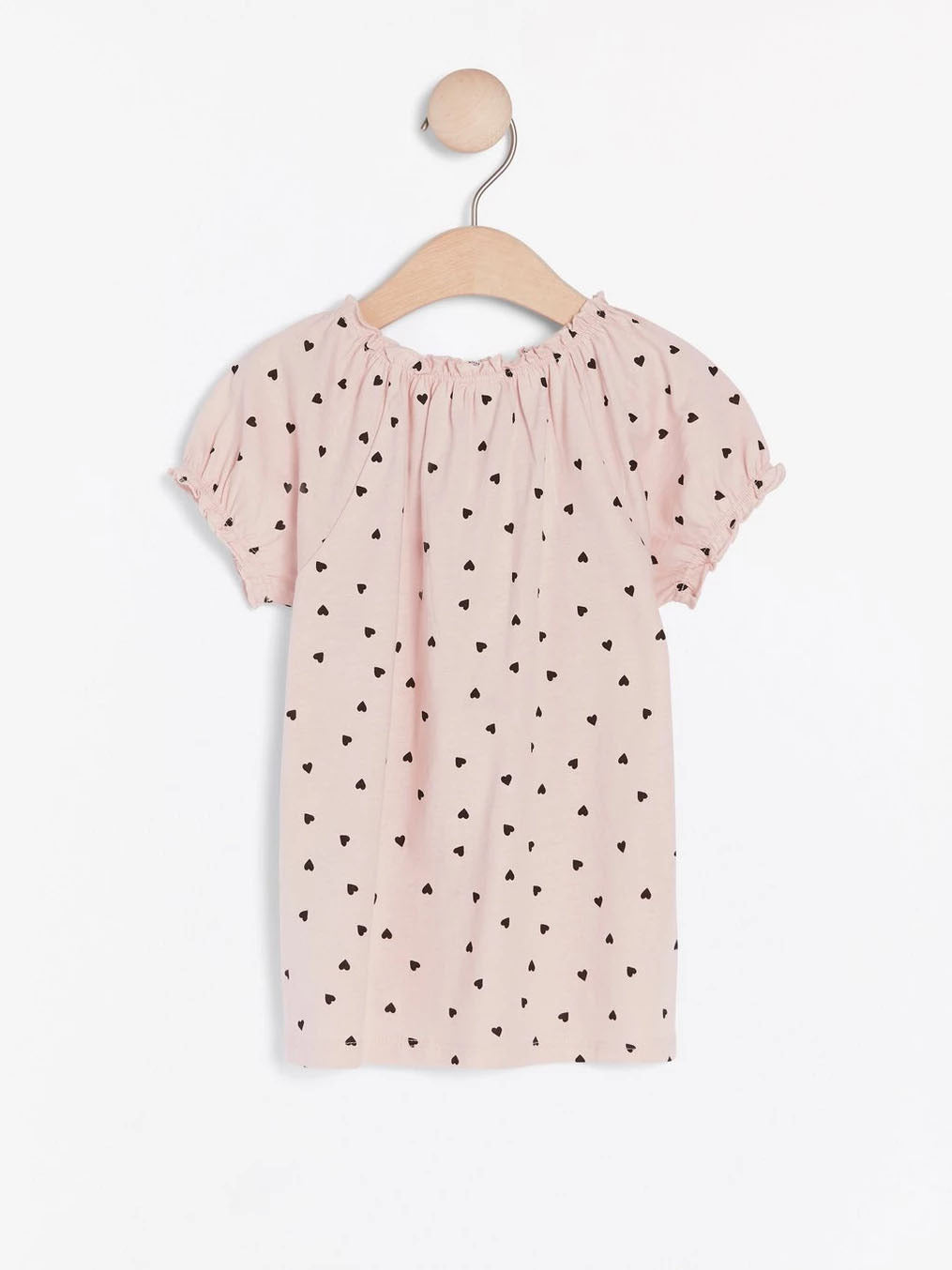 Polka pink t-shirt