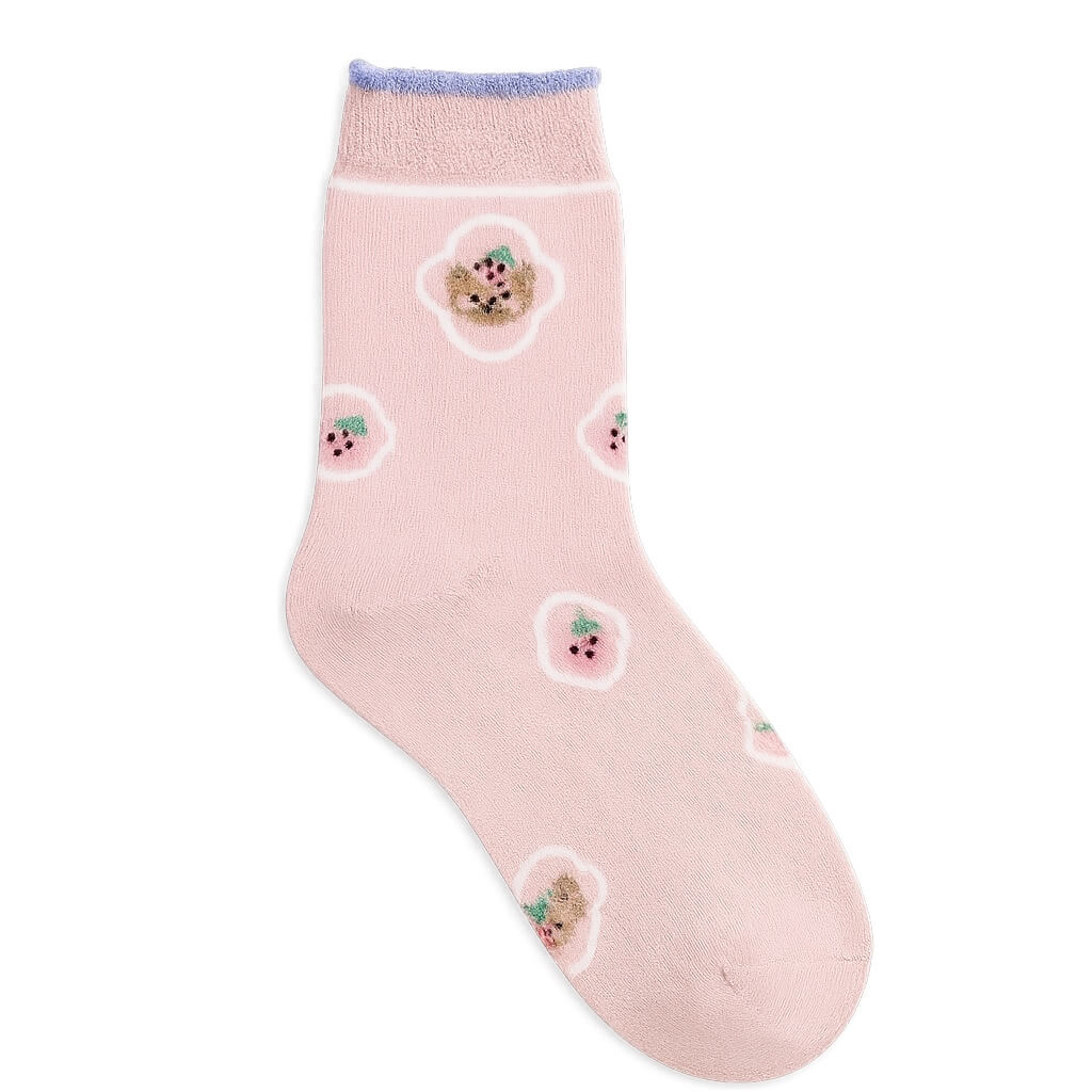 TEDDY FASHION PINK SOCKS