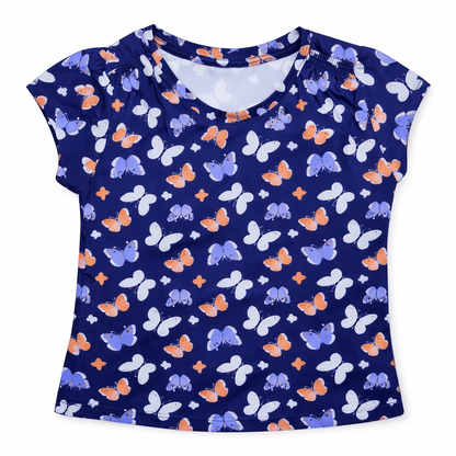 BUTTERFLY BLUE T-SHIRT