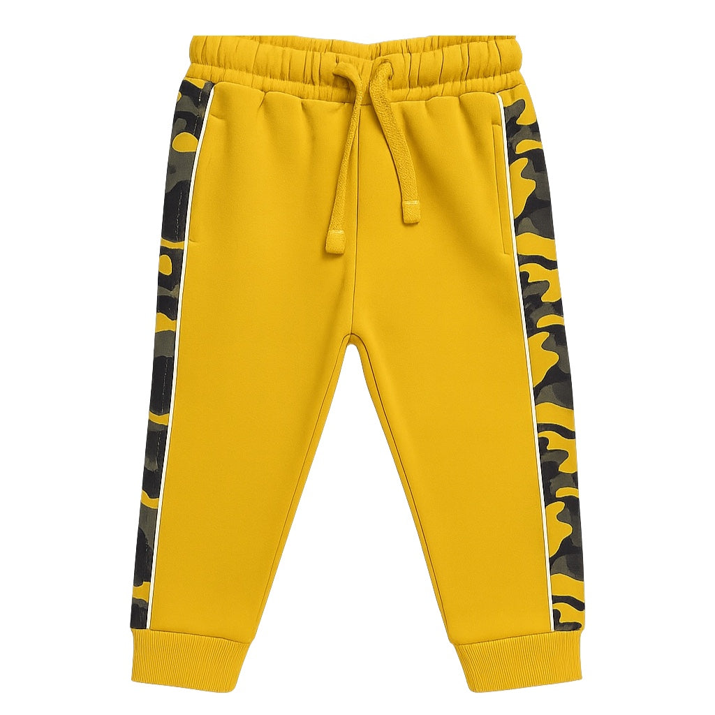 CAMO STRIPE YELLOW TROUSER