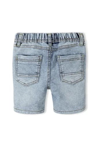 Mino light blue denim shorts