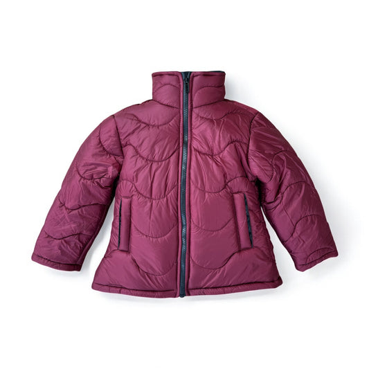 MAROON PUFFER JACKET