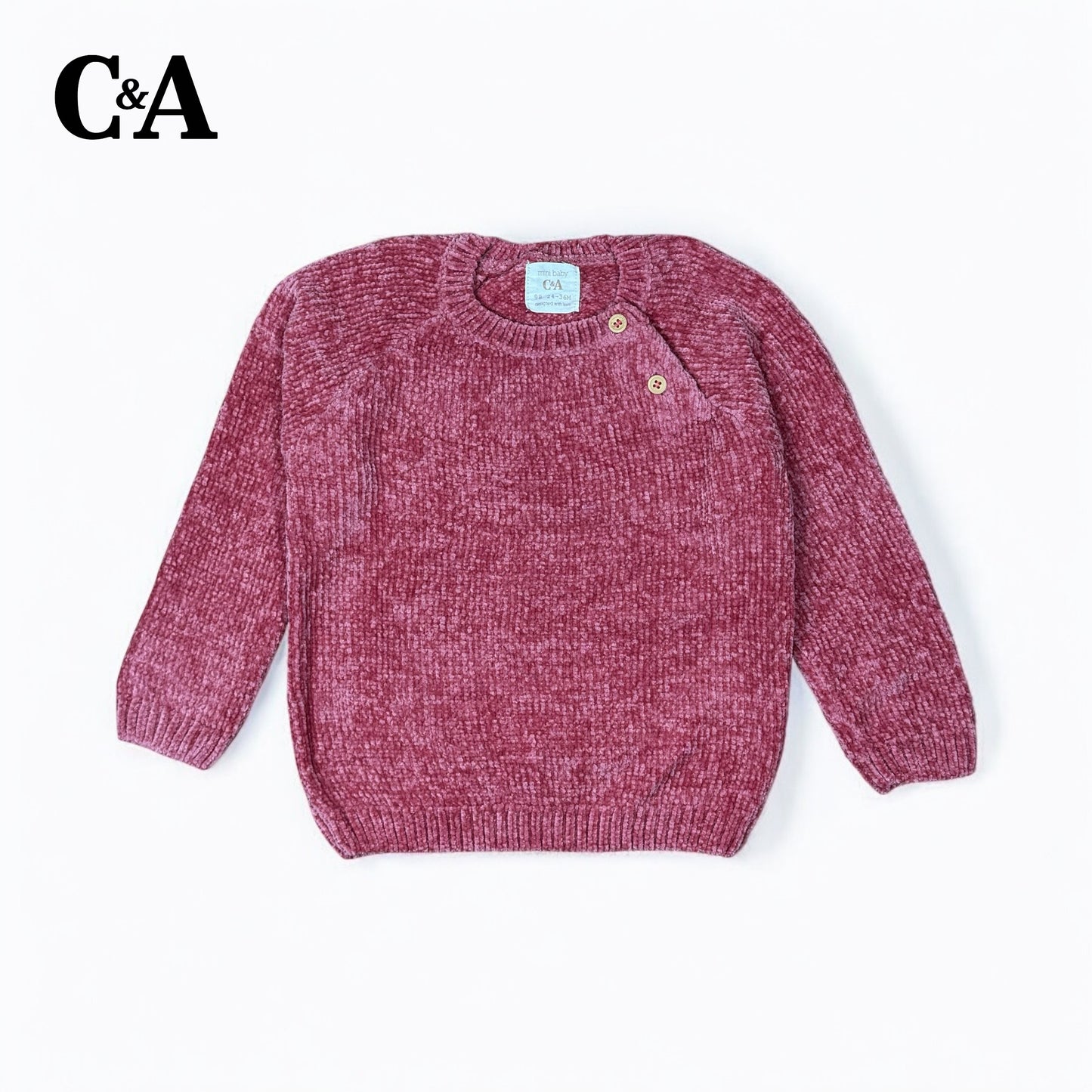 BUTTON STYLE SWEATER