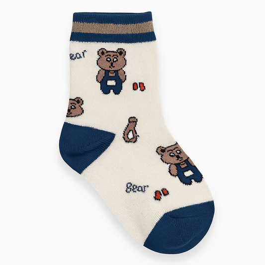 TEDDY OFFWHITE SOCKS