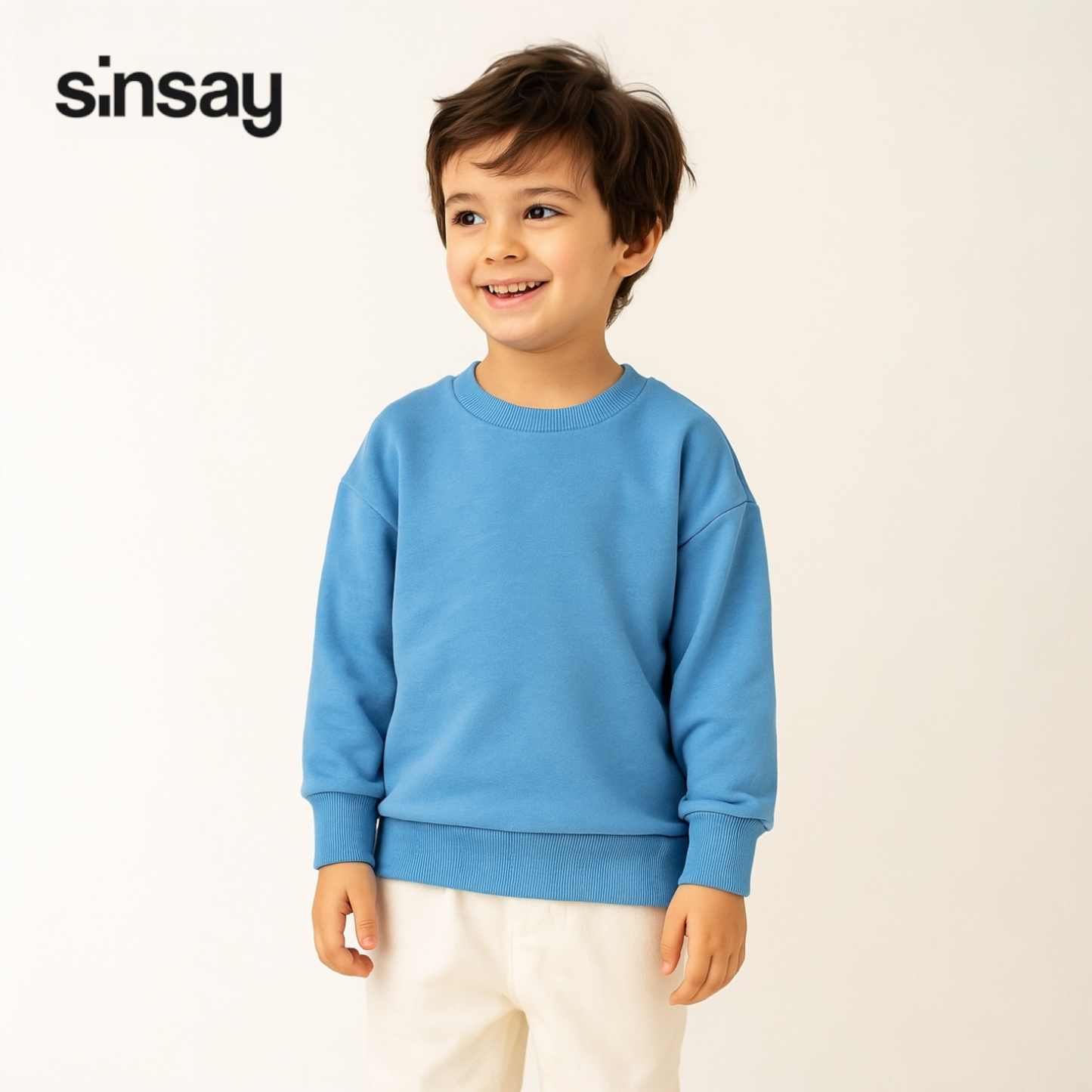 PLAIN BLUE SWEATSHIRT