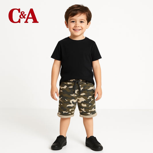 Green Camouflage Shorts