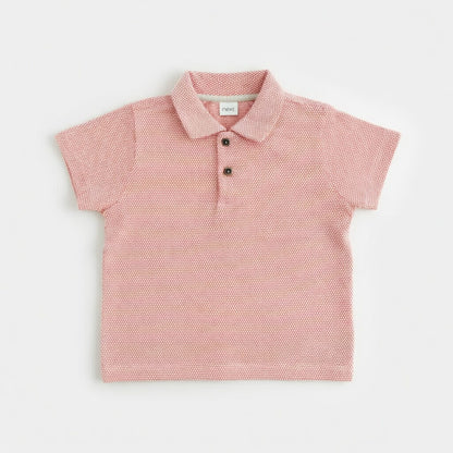 TEXTURE POLO SHIRT