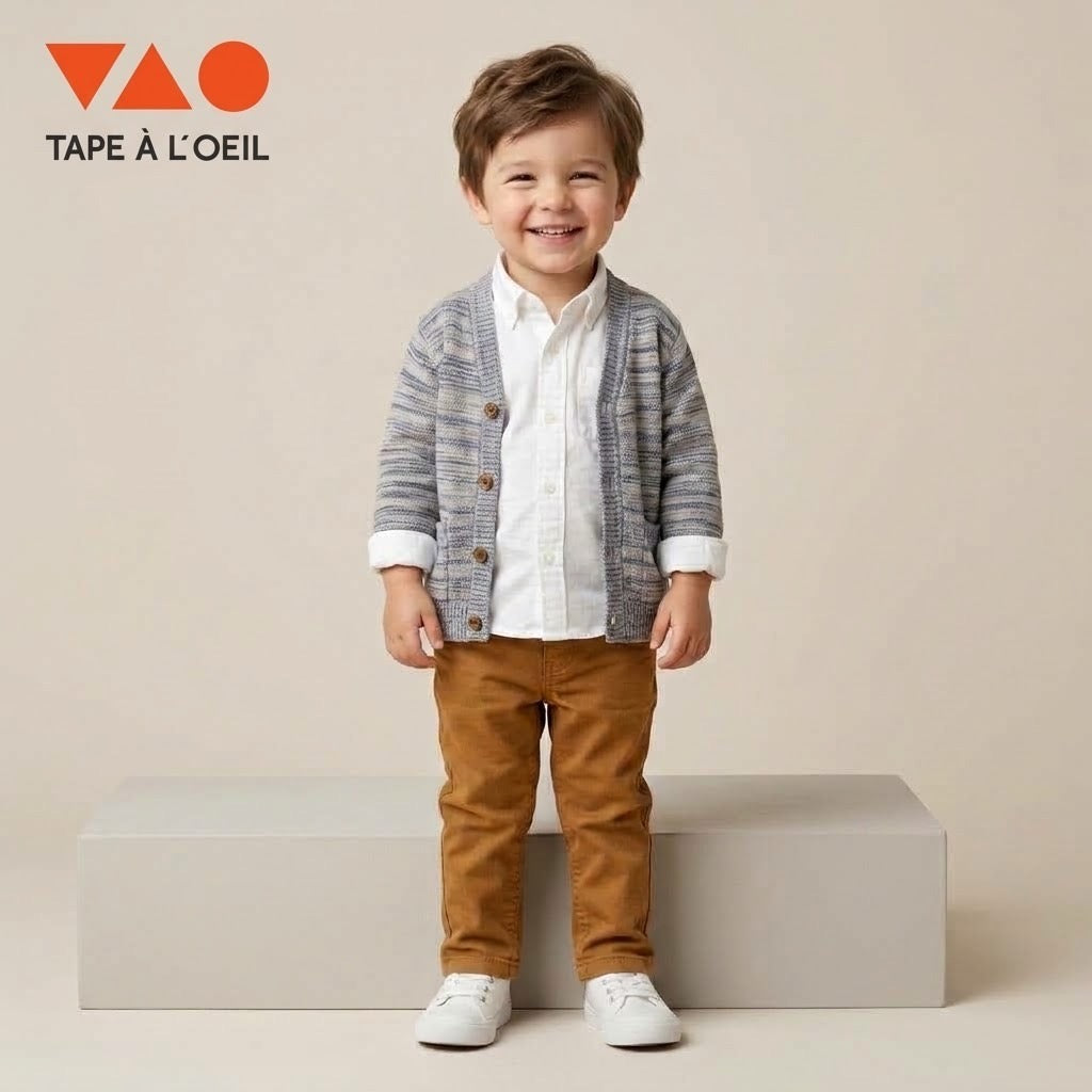 DARK BROWN COTTON PANT