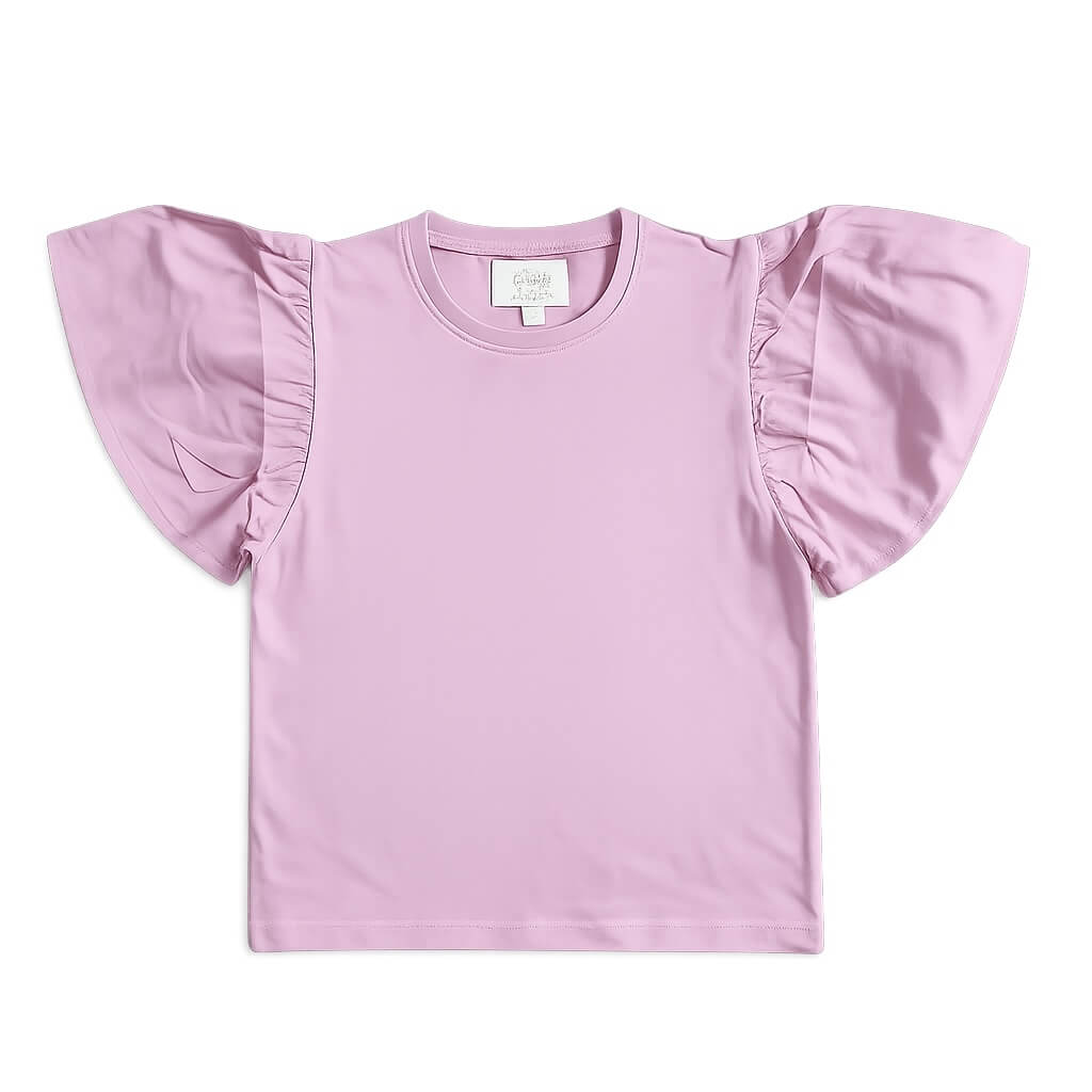 PINK SLEEVES FASHION T-SHIRT