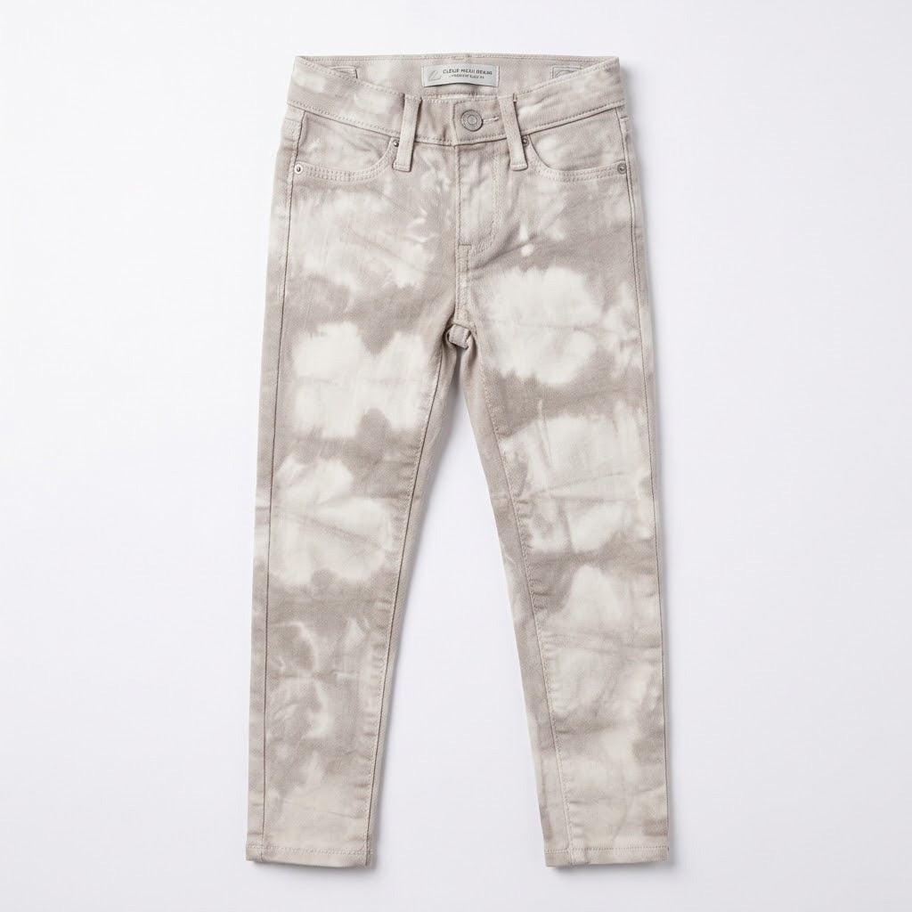 TYE AND DYE DENIM JEANS