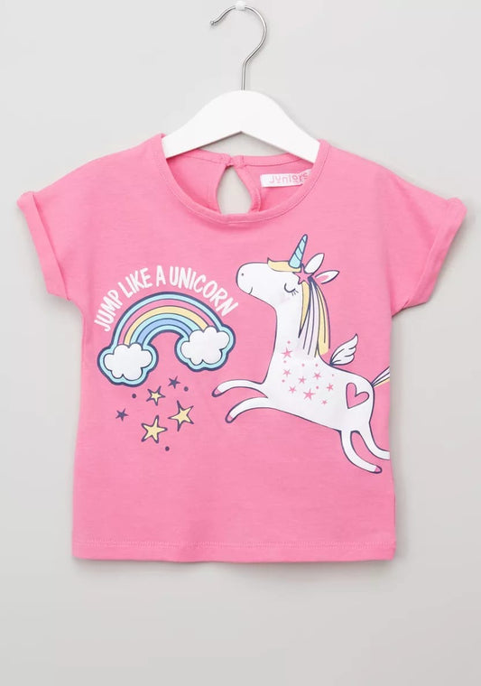 Jump like a unicorn t-shirt