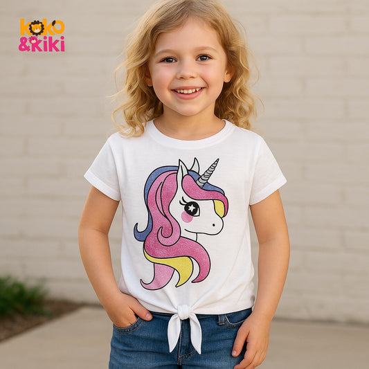 UNICORN KNOT STYLE T-SHIRT