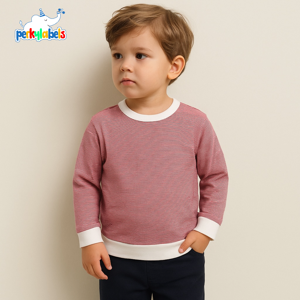 LINING RED SWEATSHIRT