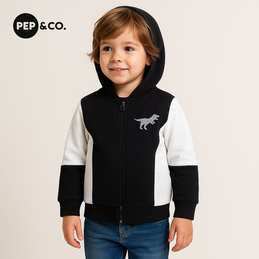 DINO POCKET PRINT HOOD