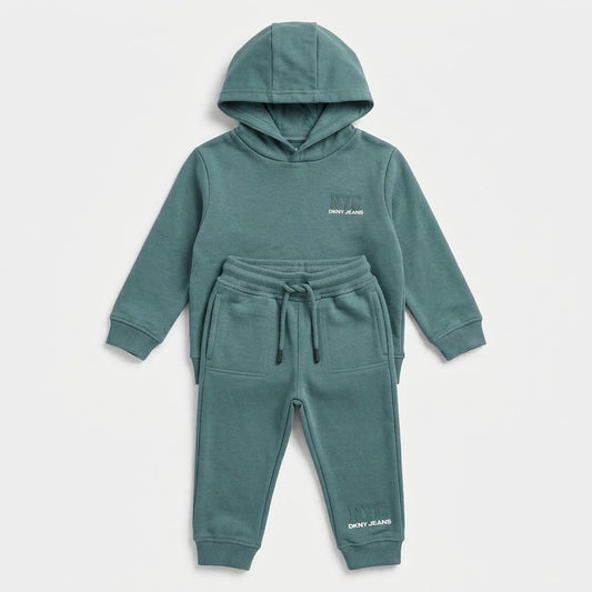 GREEN HOODED TRACKSUIT