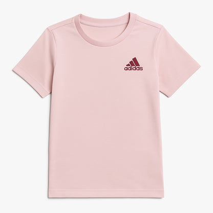 LIGHT PINK POCKET PRINT T-SHIRT