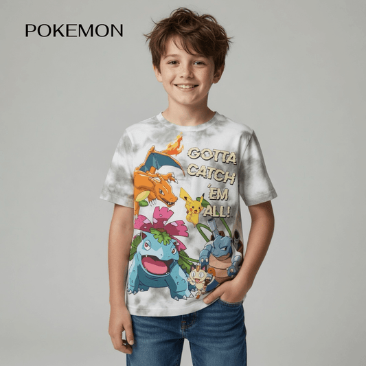 POKEMON PRINTED T-SHIRT