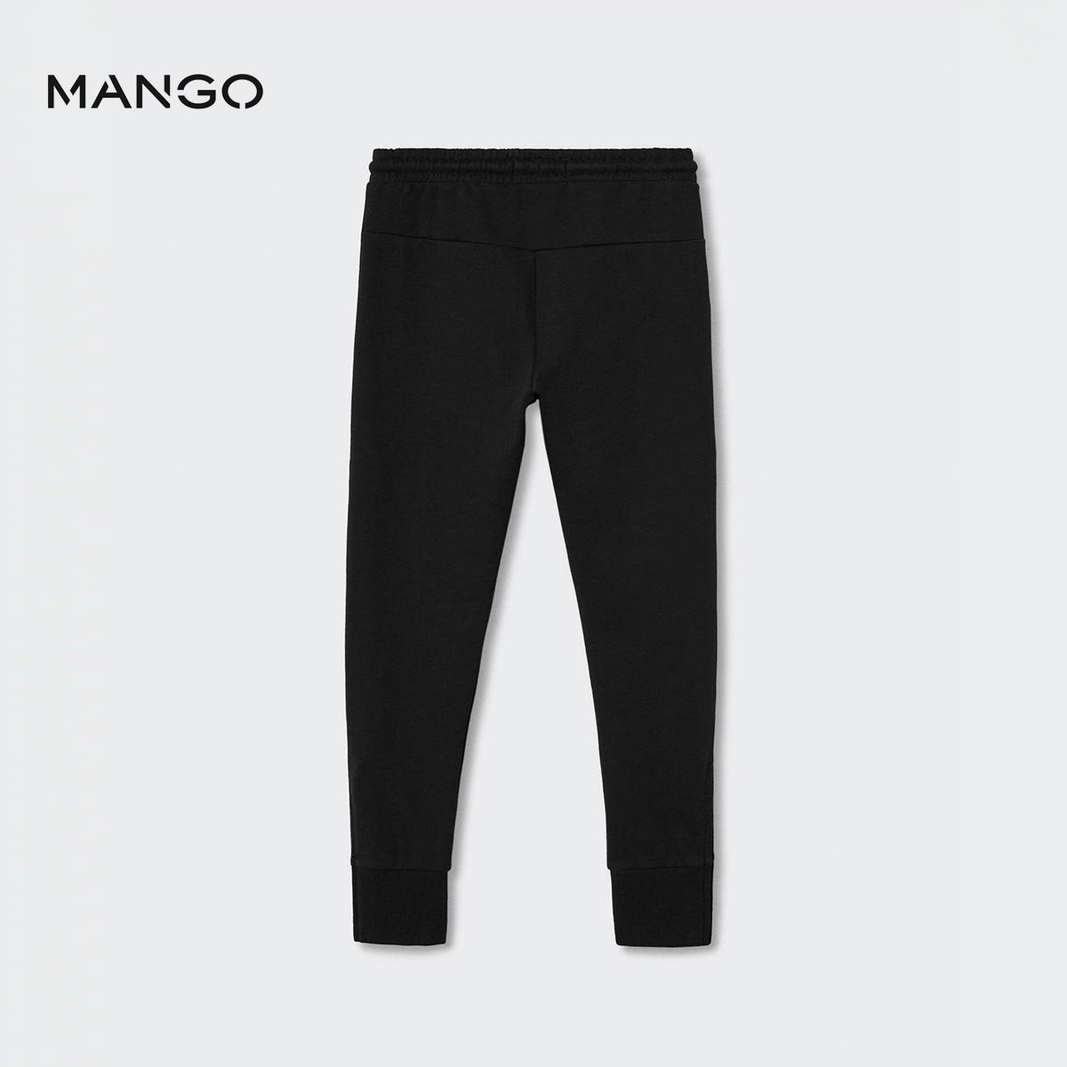 BLACK COTTON TROUSER