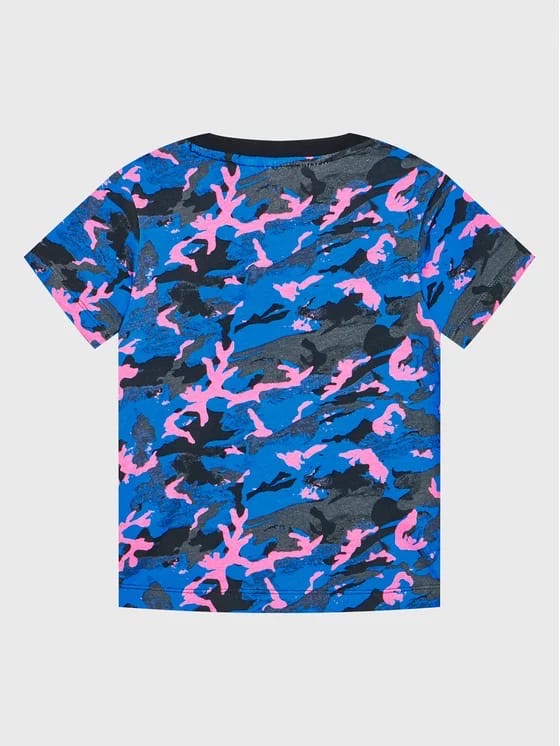 Add camo blue t-shirt