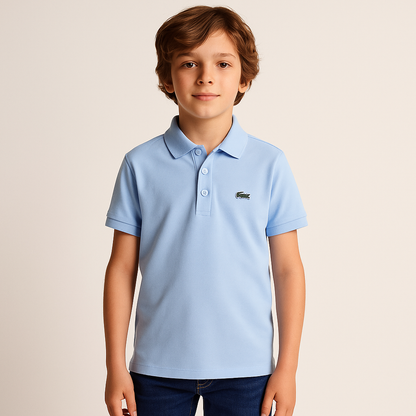 LA LIGHT BLUE POLO SHIRT