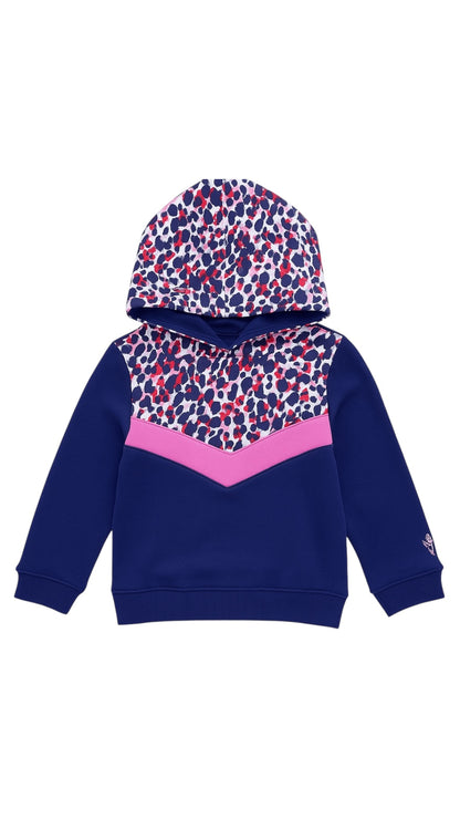 LEOPARD PRINT HOOD