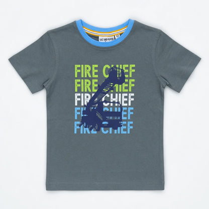 FIRE BRIGADE GREEN T-SHIRT