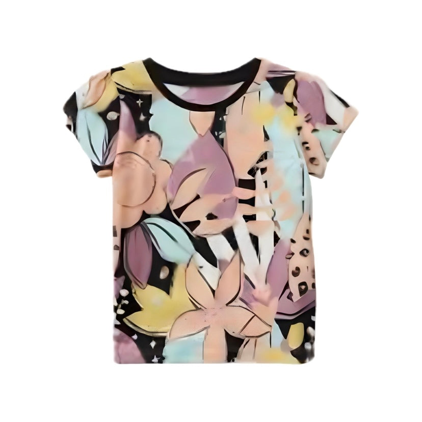 Tropical floral t-shirt