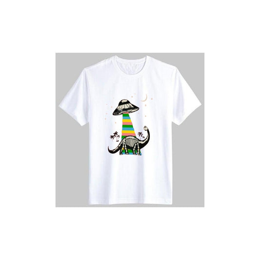 Dino mushroom white t-shirt