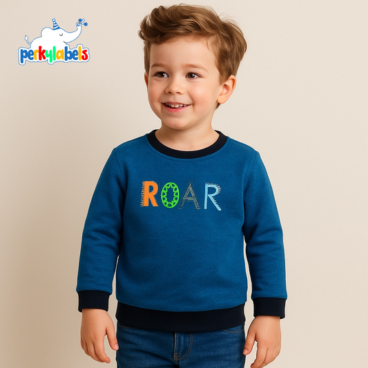ROAR BLUE SWEATSHIRT
