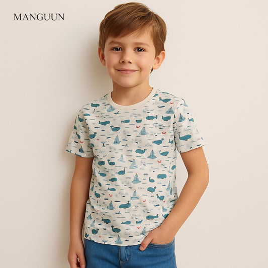 Whale White T-shirt