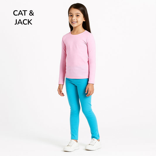 SEA GREEN PLAIN LEGGING