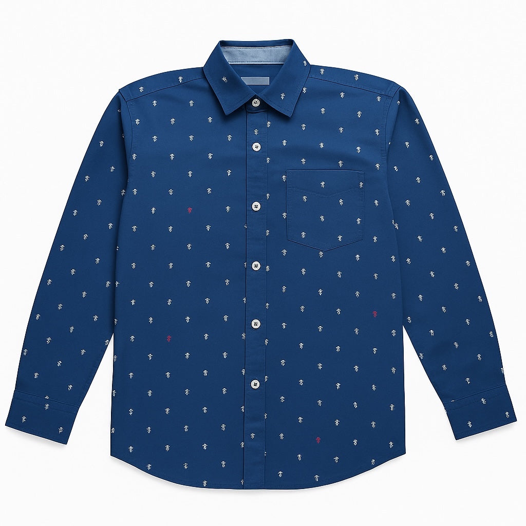 SAILOR PRINT CASUAL SHIRT CASUAL SHIRT