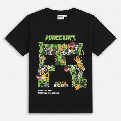 MINECRAFT BLACK T-SHIRT