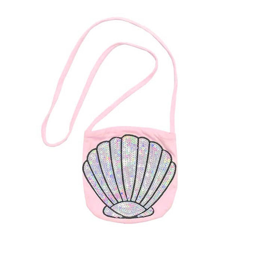 Pearl pocket pink purse