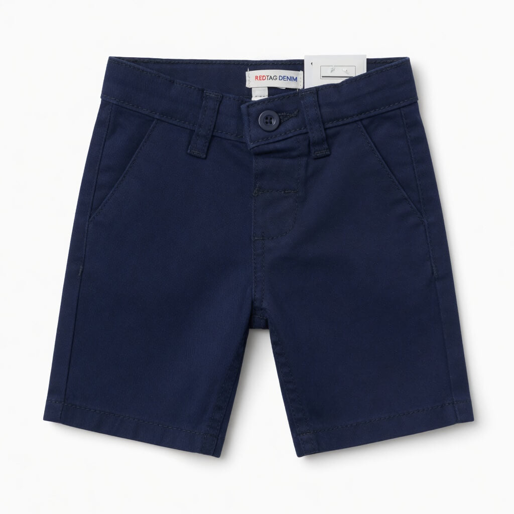 NAVY BLUE COTTON SHORTS